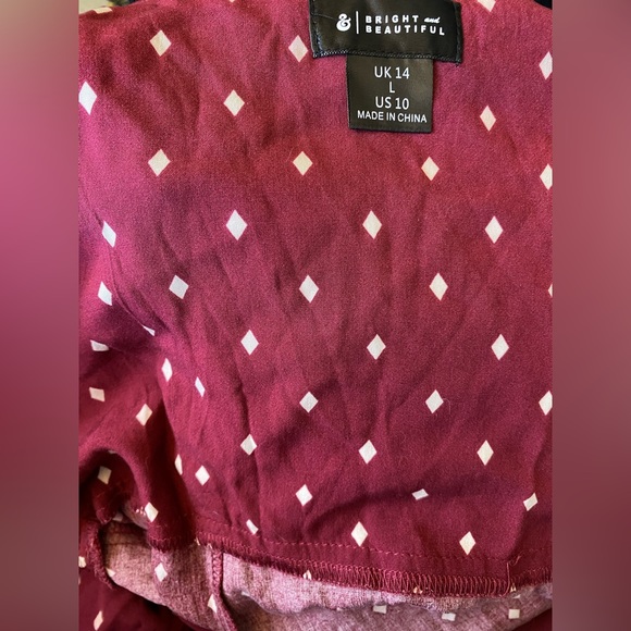 🥳NWOT Modcloth Slip Dress w/ Diamond Pattern - Picture 6 of 6